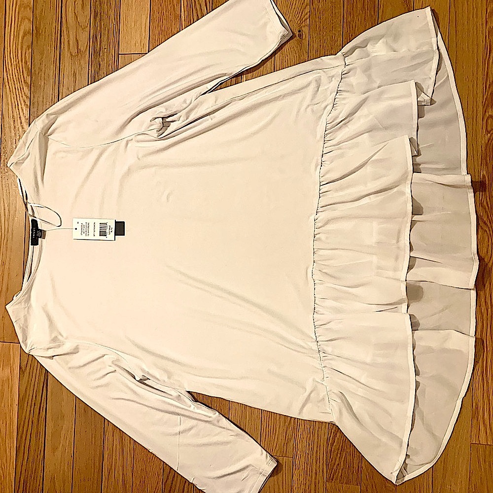 IMNYC, Isaac Mizrahi Overblouse or Minidress, New W Tags